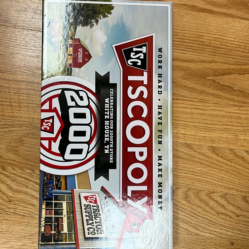 Tractor Supply TSCOpoly Board‎ Game-2021-Sealed